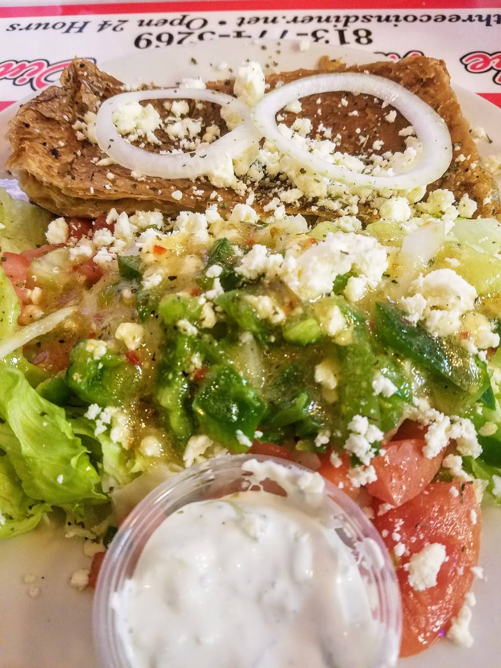 Three Coins Diner | restaurant | 7410 N Nebraska Ave, Tampa, FL 33604, USA | 8132391256 OR +1 813-239-1256