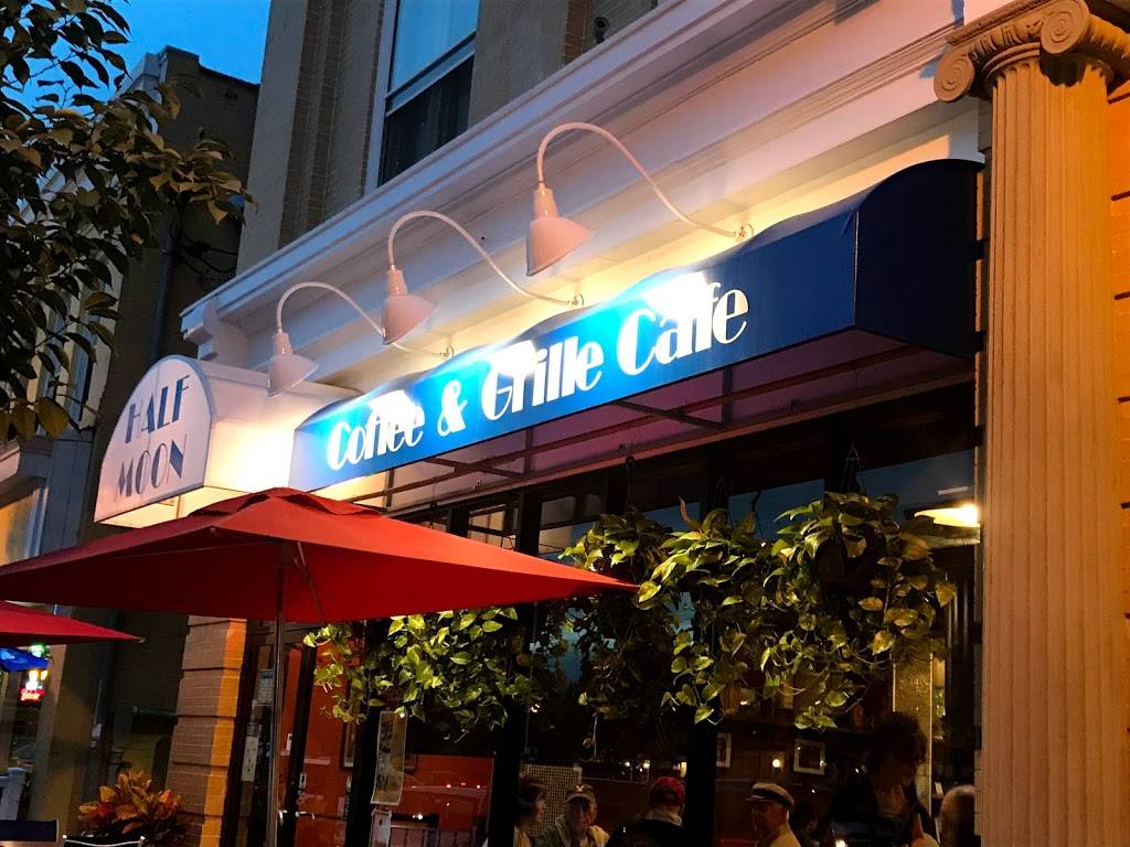 Half Moon Coffee & Grille Cafe | cafe | 50 N Main St, Wallingford, CT 06492, USA | 2032654571 OR +1 203-265-4571