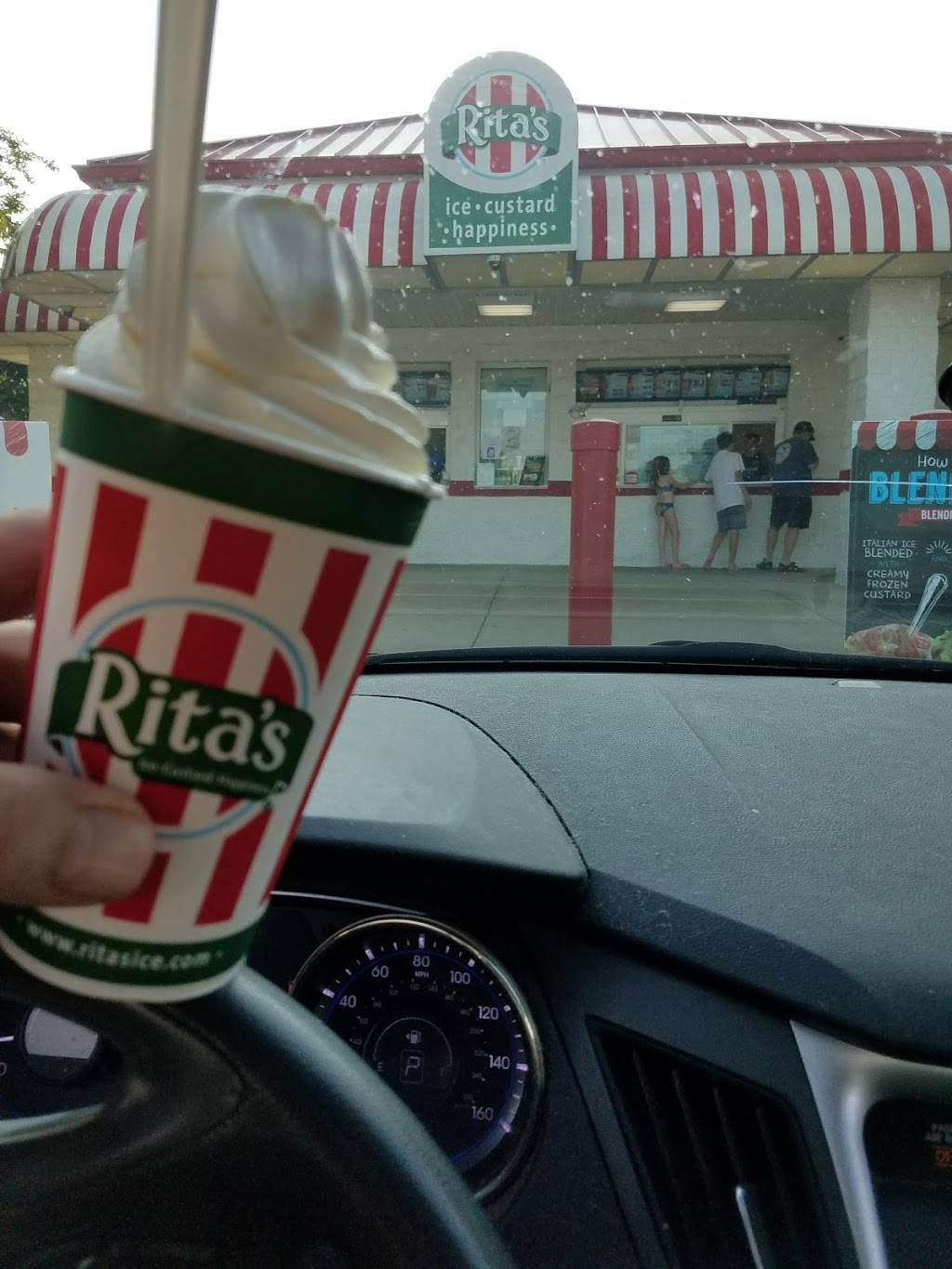 Ritas Italian Ice & Frozen Custard | restaurant | 210 Kent Manor Dr, Stevensville, MD 21666, USA | 4106046350 OR +1 410-604-6350