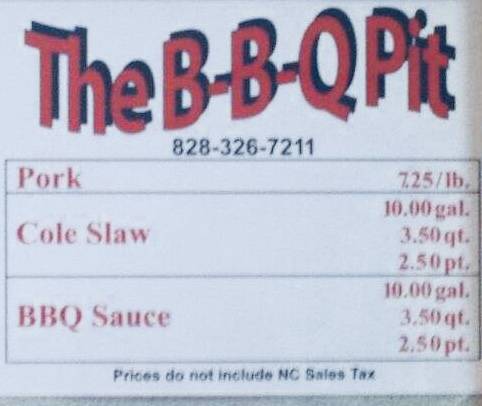 BBQ Pit | restaurant | 263 2nd Ave SW, Hickory, NC 28602, USA | 8283267211 OR +1 828-326-7211