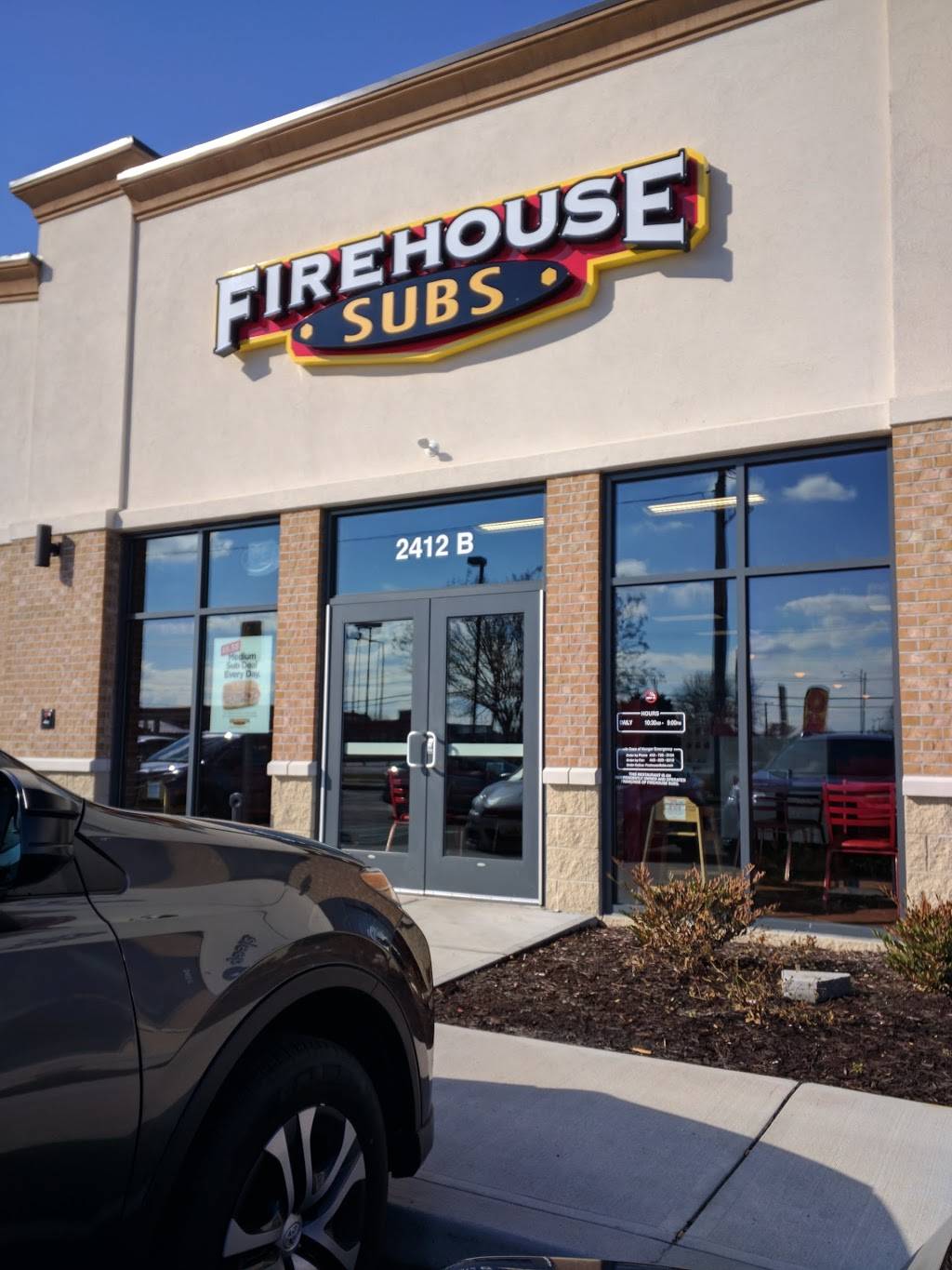 Firehouse Subs | restaurant | 2412 B N Salisbury Blvd, Salisbury, MD 21801, USA | 4437363154 OR +1 443-736-3154