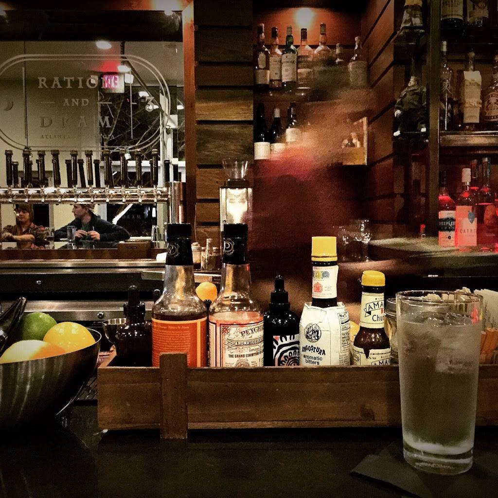 Ration and Dram | restaurant | 130 Arizona Ave NE, Atlanta, GA 30307, USA | 6789748380 OR +1 678-974-8380