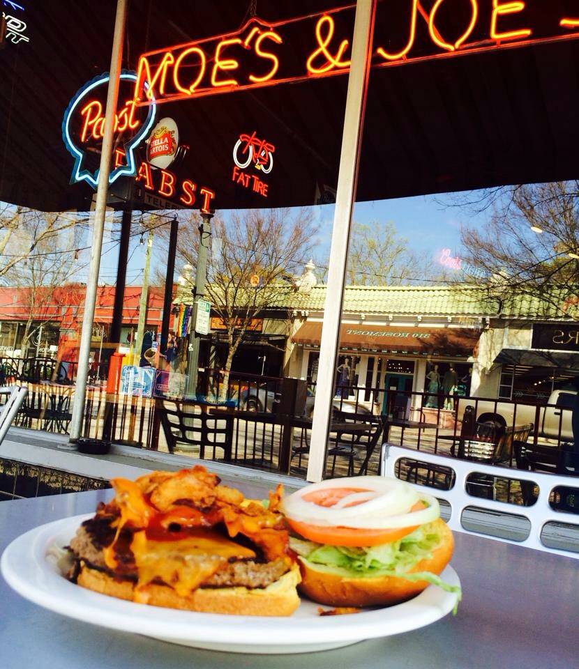 Moes & Joes | restaurant | 1033 North Highland Avenue Northeast, Atlanta, GA 30306, USA | 4048736090 OR +1 404-873-6090