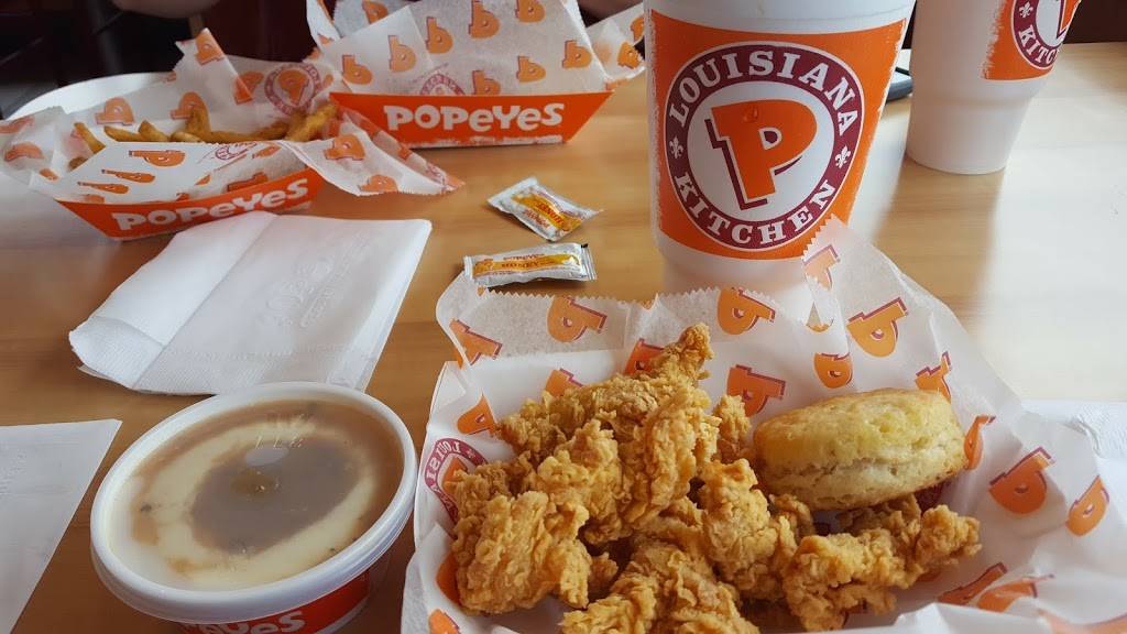 Popeyes Louisiana Kitchen | restaurant | 1625 Veterans Pkwy, Jeffersonville, IN 47130, USA | 8127251480 OR +1 812-725-1480