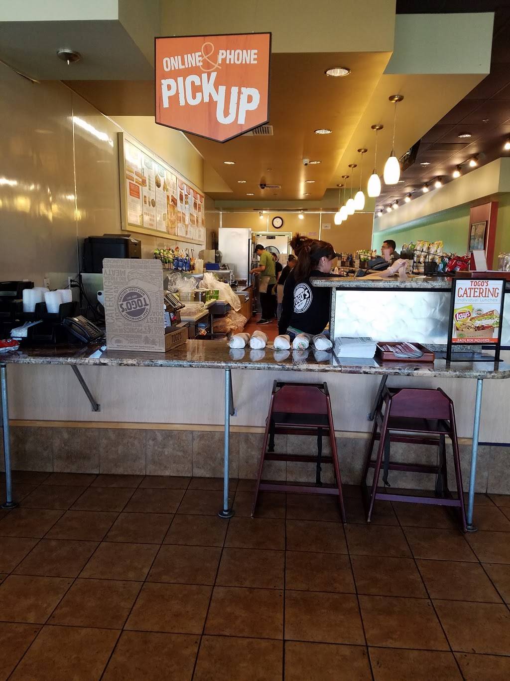 TOGOS Sandwiches | meal takeaway | 540-2 Lawrence Expy, Sunnyvale, CA 94085, USA | 4087351102 OR +1 408-735-1102