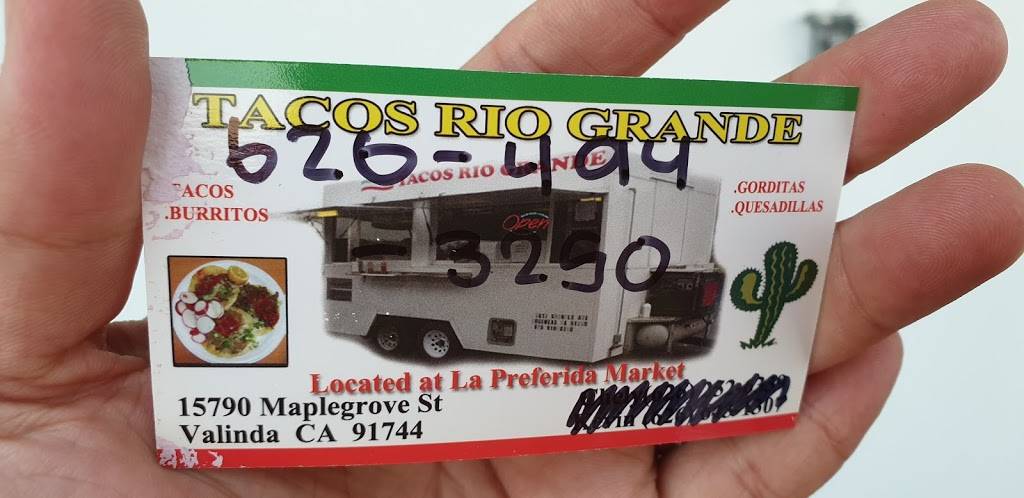 Tacos Rio Grande | restaurant | La Puente, CA 91744, USA | 6264943250 OR +1 626-494-3250