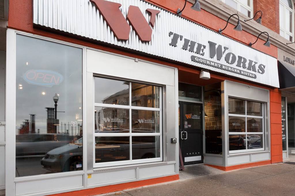The Works Gourmet Burger Bistro | restaurant | 80 Dalhousie St, Brantford, ON N3T 2L2, Canada | 5193046789 OR +1 519-304-6789