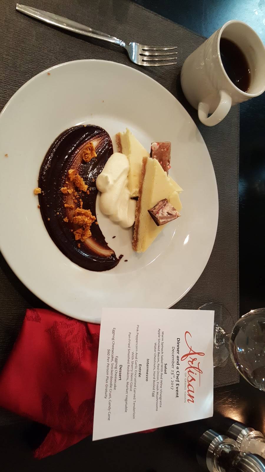 Artisan of Grand Haven | restaurant | 1322 Washington Ave, Grand Haven, MI 49417, USA | 6162969200 OR +1 616-296-9200