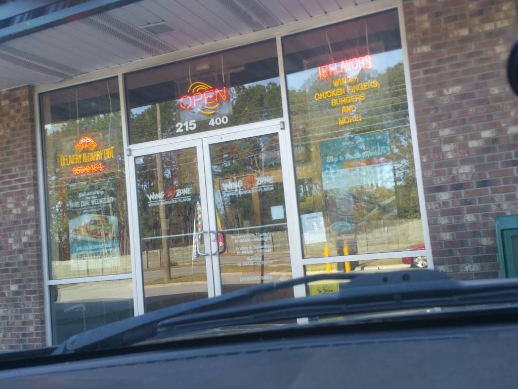 Wing Zone | restaurant | 215 Western Blvd #400, Jacksonville, NC 28546, USA | 9102943379 OR +1 910-294-3379