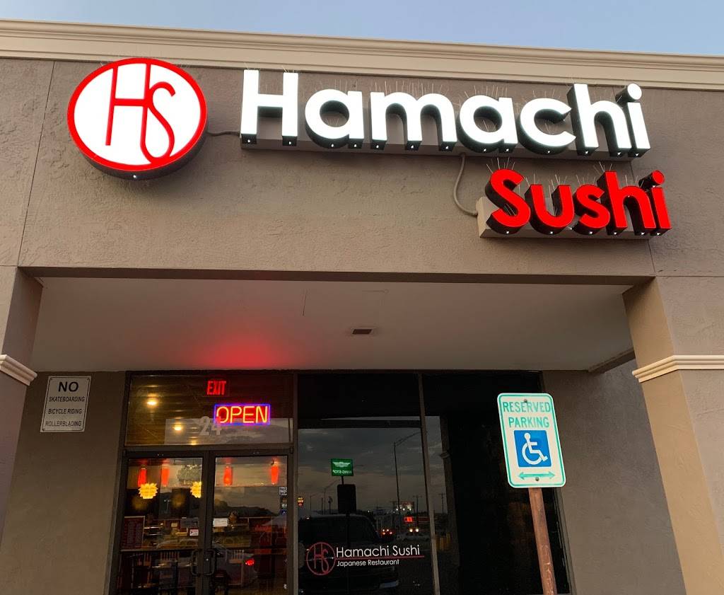 Hamachi Sushi | restaurant | 9861 Dyer St suite 24, El Paso, TX 79924, USA | 9157555180 OR +1 915-755-5180