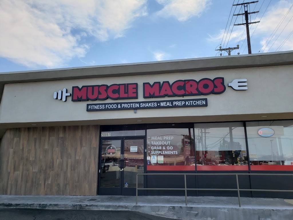 Muscle Macros | restaurant | 20861 Lassen St, Chatsworth, CA 91311, USA | 8183847383 OR +1 818-384-7383