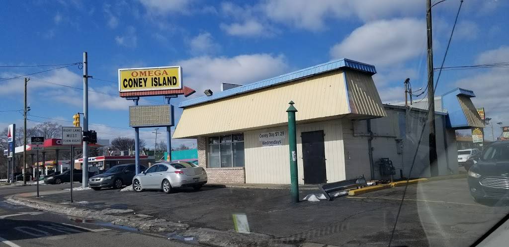 Omega Coney Island | restaurant | 9500 Greenfield Rd, Detroit, MI 48227, USA | 3138361081 OR +1 313-836-1081
