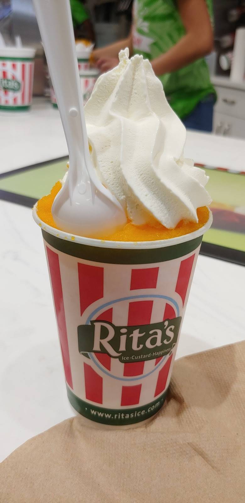 Ritas Italian Ice & Frozen Custard | restaurant | 1750 N University Dr, Coral Springs, FL 33071, USA | 9547750736 OR +1 954-775-0736