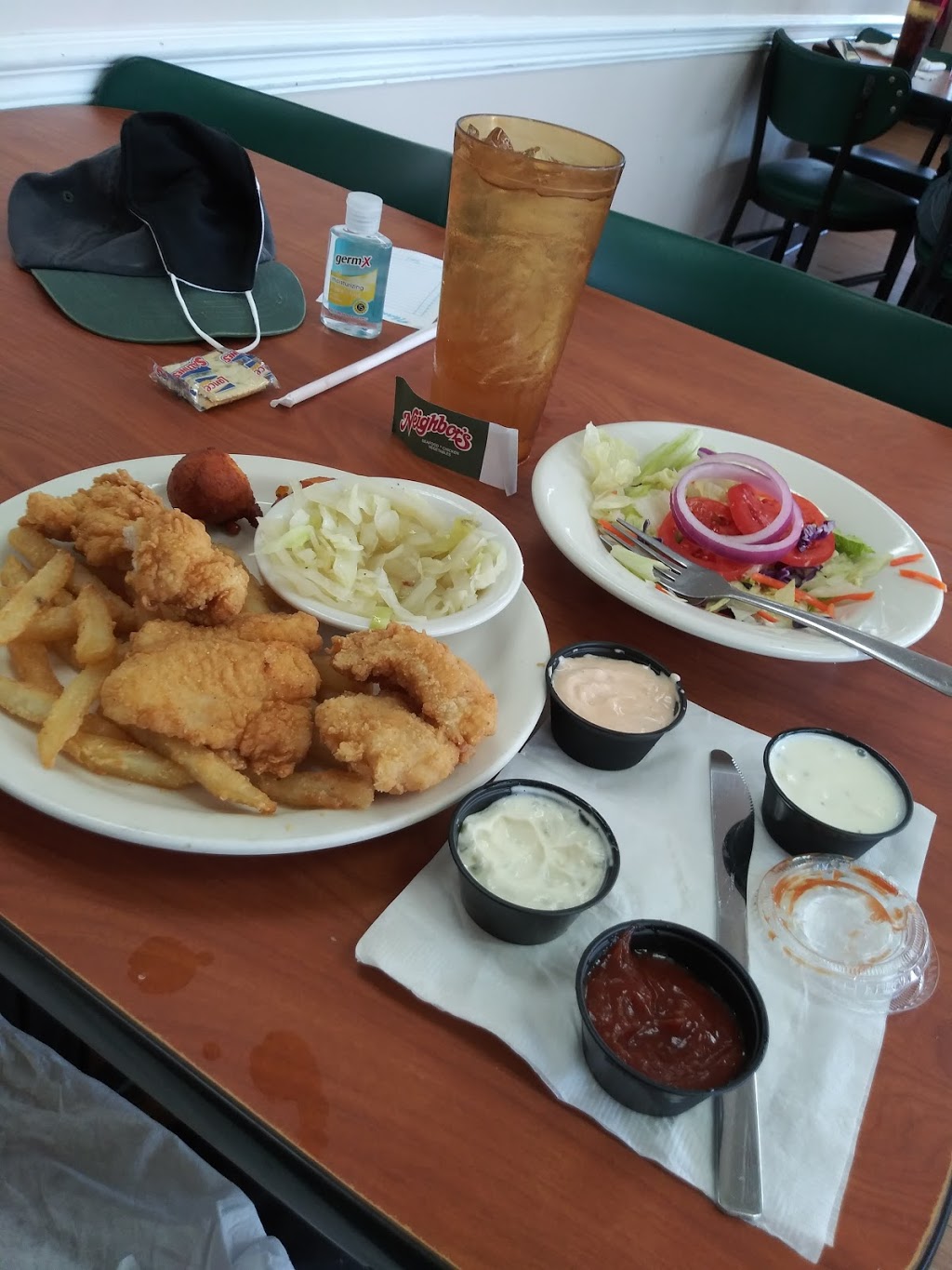 Neighbors Seafood & Chicken | restaurant | 5830 Three Notch Rd, Mobile, AL 36619, USA | 2516611365 OR +1 251-661-1365