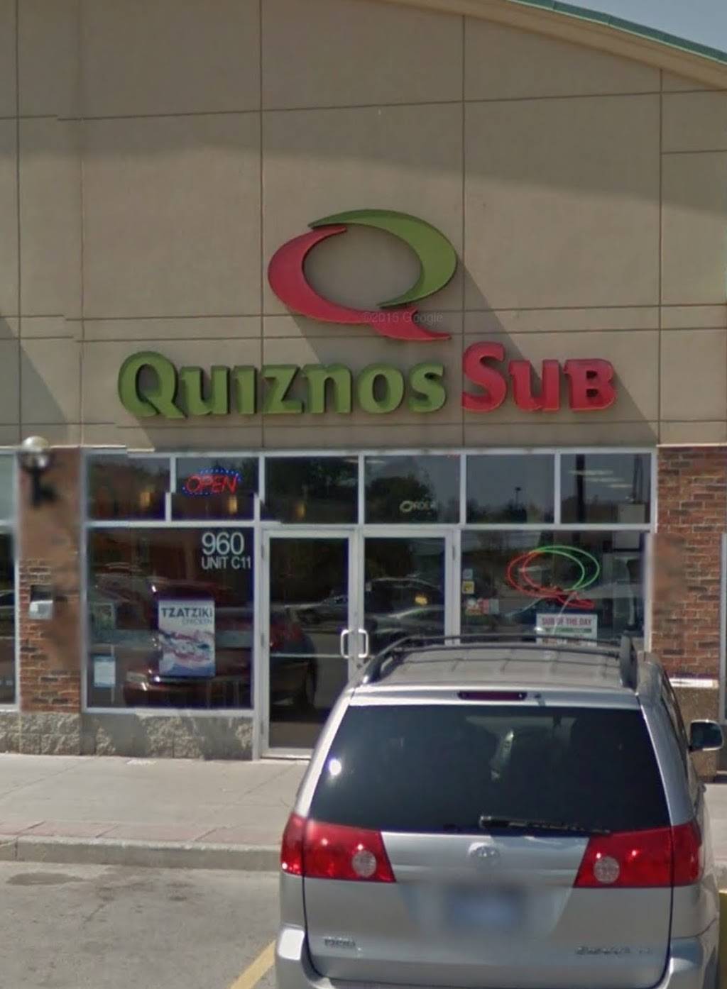 Quiznos | restaurant | 2701 Rutherford Rd b6, Concord, ON L4K 2N6, Canada | 9054177005 OR +1 905-417-7005