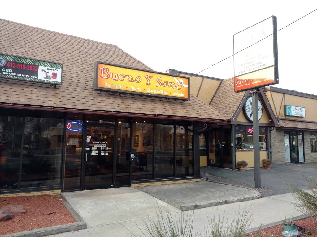 Bueno Y Sano Springfield | restaurant | 880 Sumner Ave, Springfield, MA 01108, USA | 4133010976 OR +1 413-301-0976