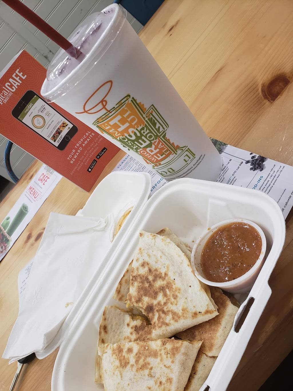 Tropical Smoothie Cafe | restaurant | 3008 Zelda Rd, Montgomery, AL 36106, USA | 3345171872 OR +1 334-517-1872