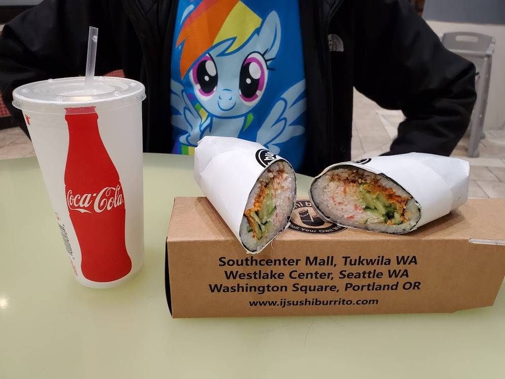 Sushi Burrito | restaurant | 718 Southcenter Mall, Tukwila, WA 98188, USA | 4252440337 OR +1 425-244-0337