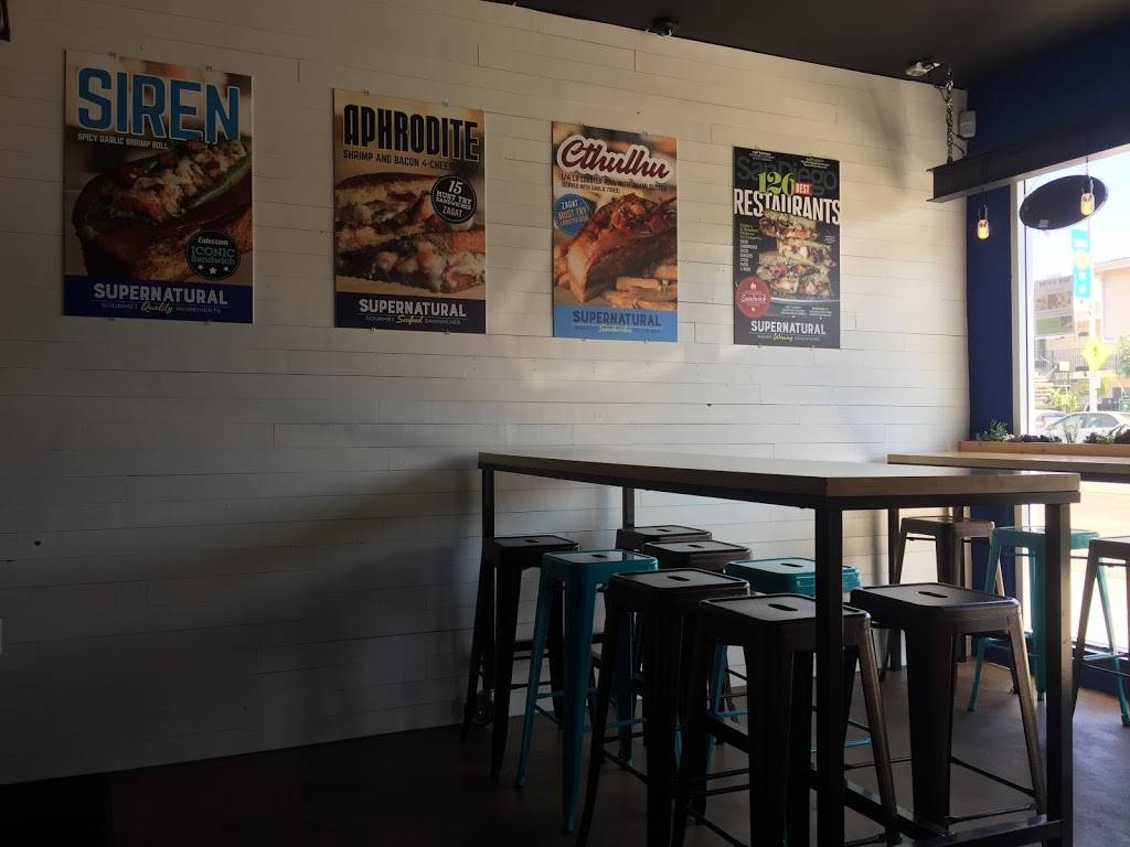 Supernatural Sandwiches PB | meal takeaway | 4658 Mission Blvd, San Diego, CA 92109, USA | 8582475180 OR +1 858-247-5180