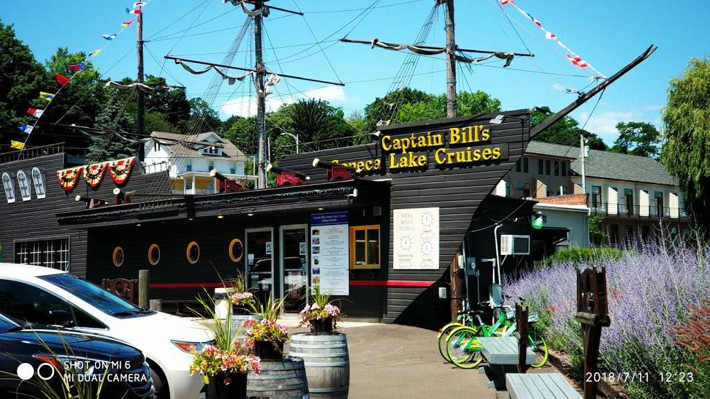 Captain Bills Seneca Lake Cruises | restaurant | 1 N Franklin St, Watkins Glen, NY 14891, USA | 6075354541 OR +1 607-535-4541