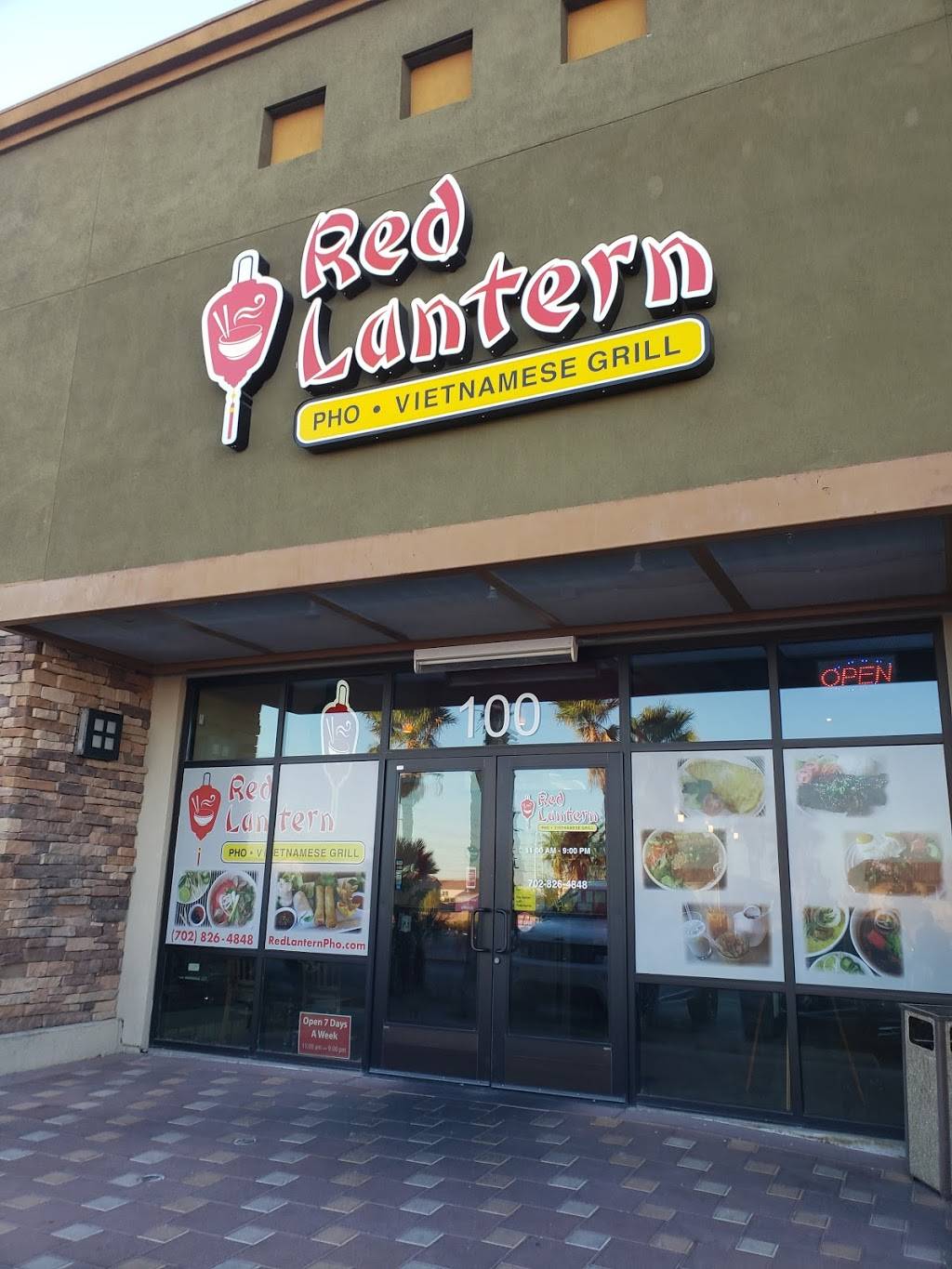 Red Lantern Pho Vietnamese Grill | restaurant | 5651 S Grand Canyon Dr #100, Las Vegas, NV 89148, USA | 7028264848 OR +1 702-826-4848