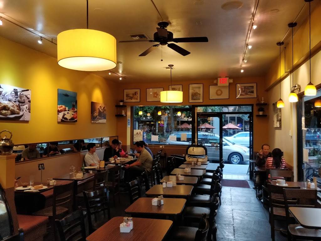 Olympus Caffe & Bakery | restaurant | 135 Castro St, Mountain View, CA 94041, USA | 6503367613 OR +1 650-336-7613