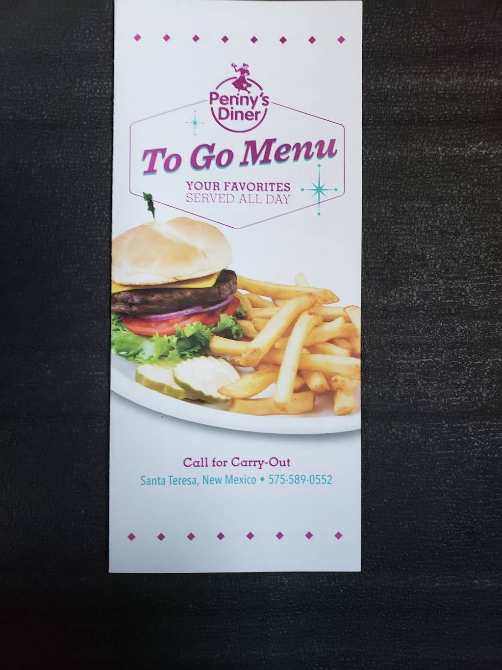 pennys diner | restaurant | 12 Kitty Hawk Dr, Santa Teresa, NM 88008, USA | 5755890552 OR +1 575-589-0552