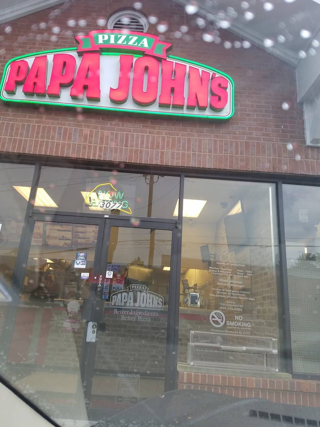 Papa Johns Pizza | restaurant | 3077 N Druid Hills Rd NE, Decatur, GA 30033, USA | 4043158282 OR +1 404-315-8282