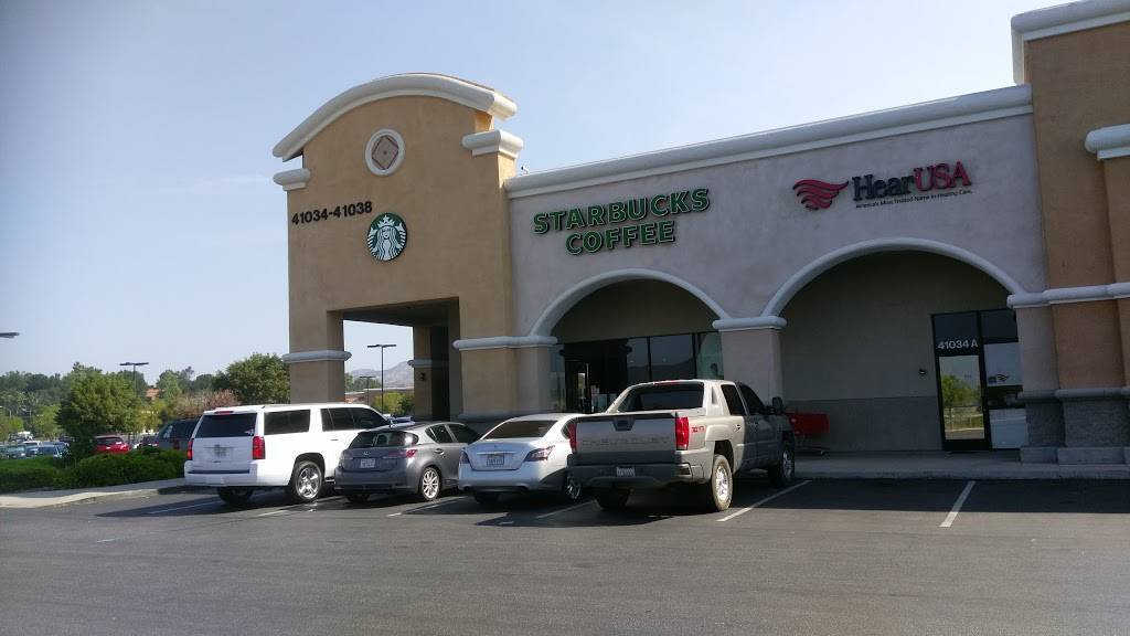 Starbucks | cafe | 41032 California Oaks Rd, Murrieta, CA 92562, USA | 9516961440 OR +1 951-696-1440