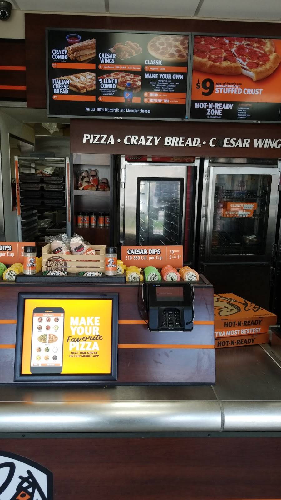 Little Caesars Pizza | meal takeaway | 200 S Henrietta St, Effingham, IL 62401, USA | 2173470491 OR +1 217-347-0491