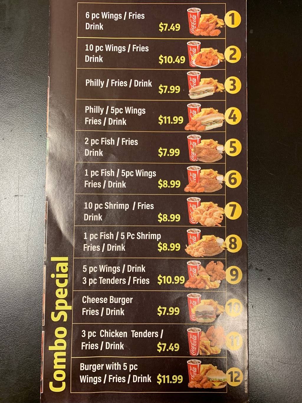 TASTY WINGS & SEAFOOD | restaurant | 2335 Augusta Rd, West Columbia, SC 29169, USA | 8035635896 OR +1 803-563-5896