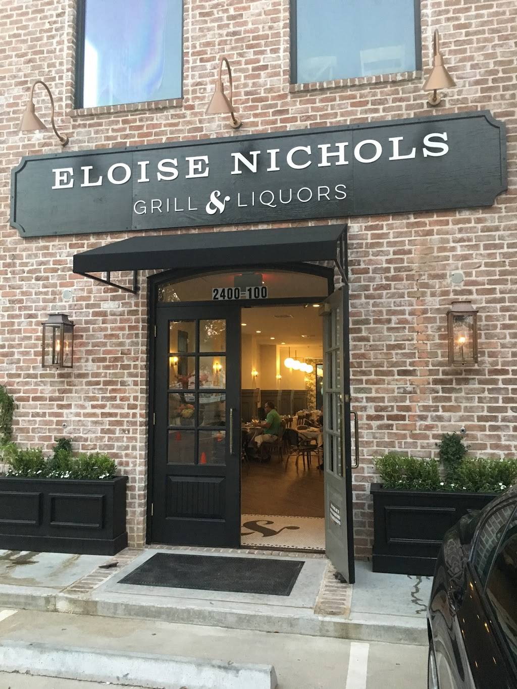 Eloise Nichols Grill & Liquors | restaurant | 2400 Mid Ln #100, Houston, TX 77027, USA | 7135540136 OR +1 713-554-0136