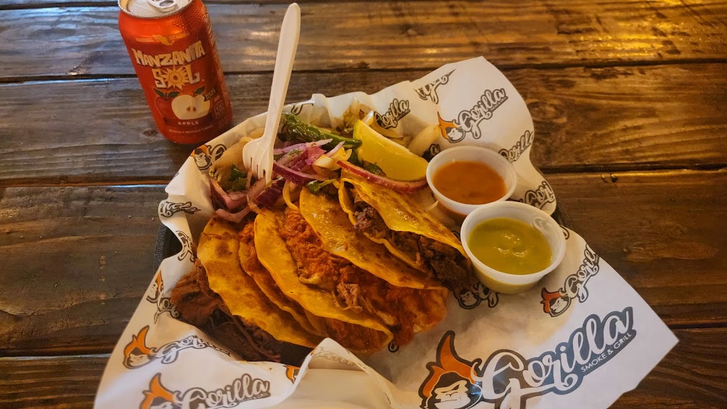 Gorilla Smoke & Grill | restaurant | 3301 San Bernardo Ave, Laredo, TX 78040, USA | 9564156011 OR +1 956-415-6011