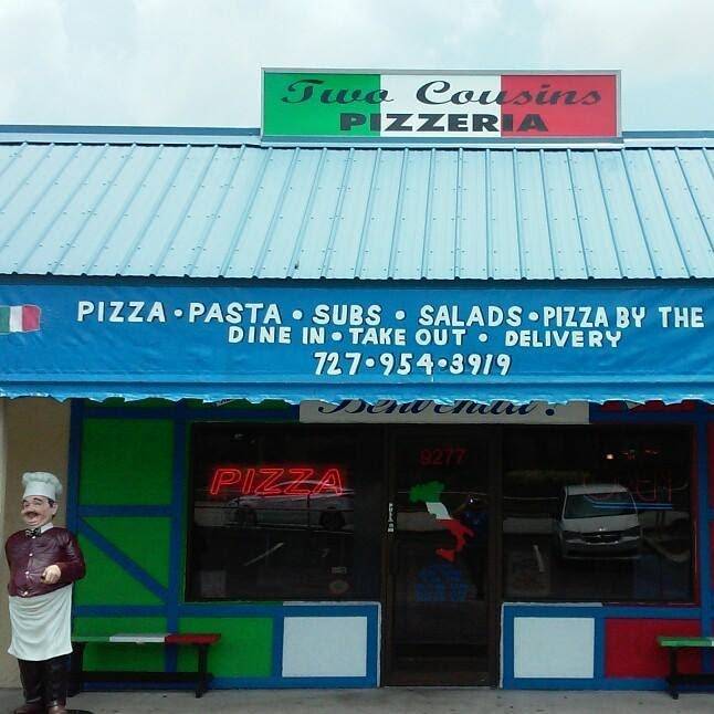 Two Cousins Pizzeria | restaurant | 9277 Seminole Blvd, Seminole, FL 33772, USA | 7279543919 OR +1 727-954-3919