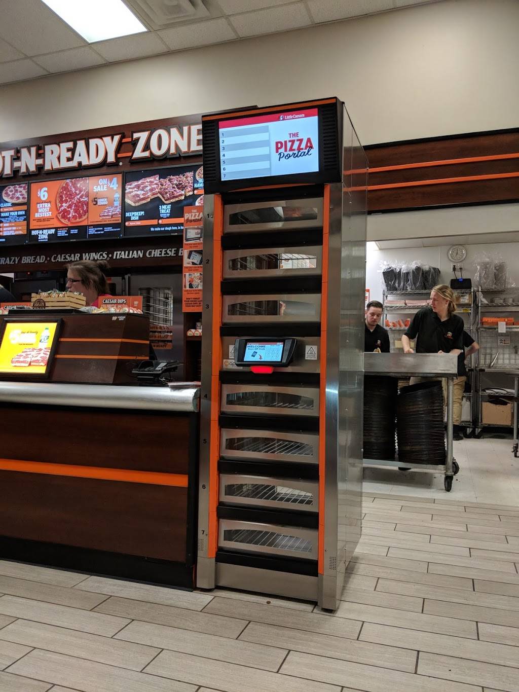 Little Caesars Pizza | meal delivery | 6973 S 4800 W, West Jordan, UT 84084, USA | 8018405440 OR +1 801-840-5440