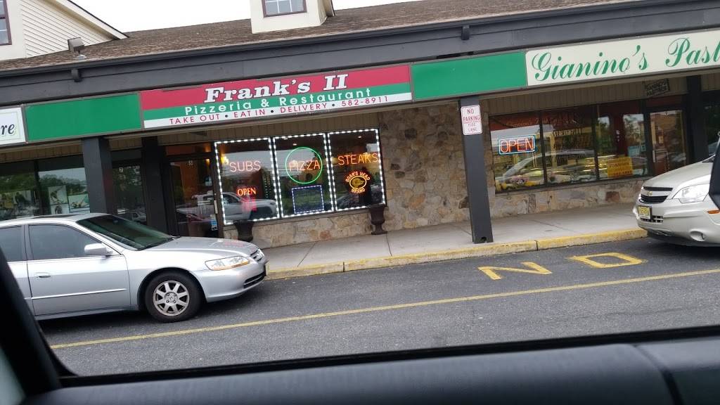Franks II Pizzeria | restaurant | 508 Hurffville - Cross Keys Rd, Sewell, NJ 08080, USA | 8565828911 OR +1 856-582-8911