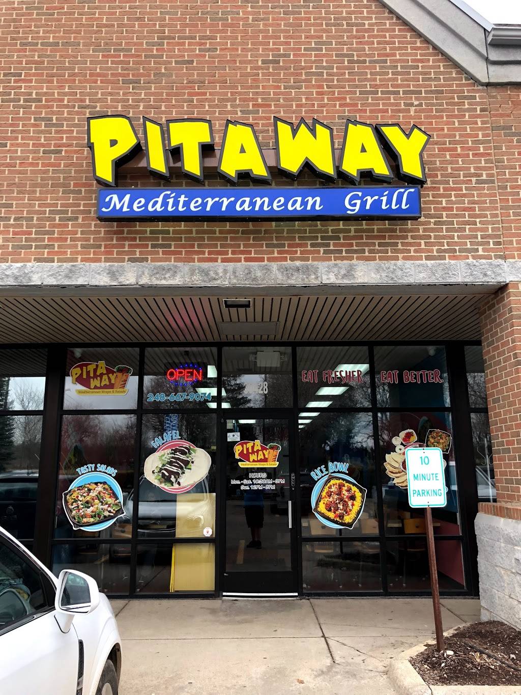 Pita Way | restaurant | 30428 Milford Rd, New Hudson, MI 48165, USA | 2486679074 OR +1 248-667-9074