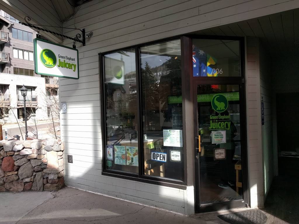 Green Elephant Juicery Lionshead | cafe | 616 W Lionshead Cir #206, Vail, CO 81657, USA | 9704704206 OR +1 970-470-4206