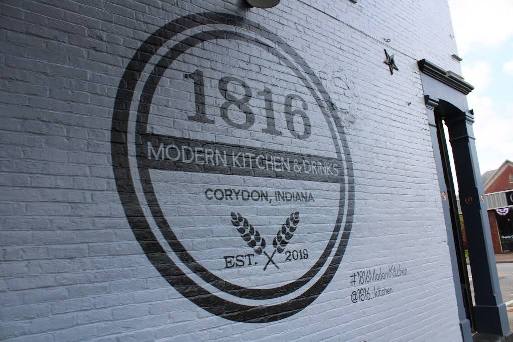 1816 Modern Kitchen & Drinks | restaurant | 100 E Chestnut St, Corydon, IN 47112, USA | 8122255342 OR +1 812-225-5342
