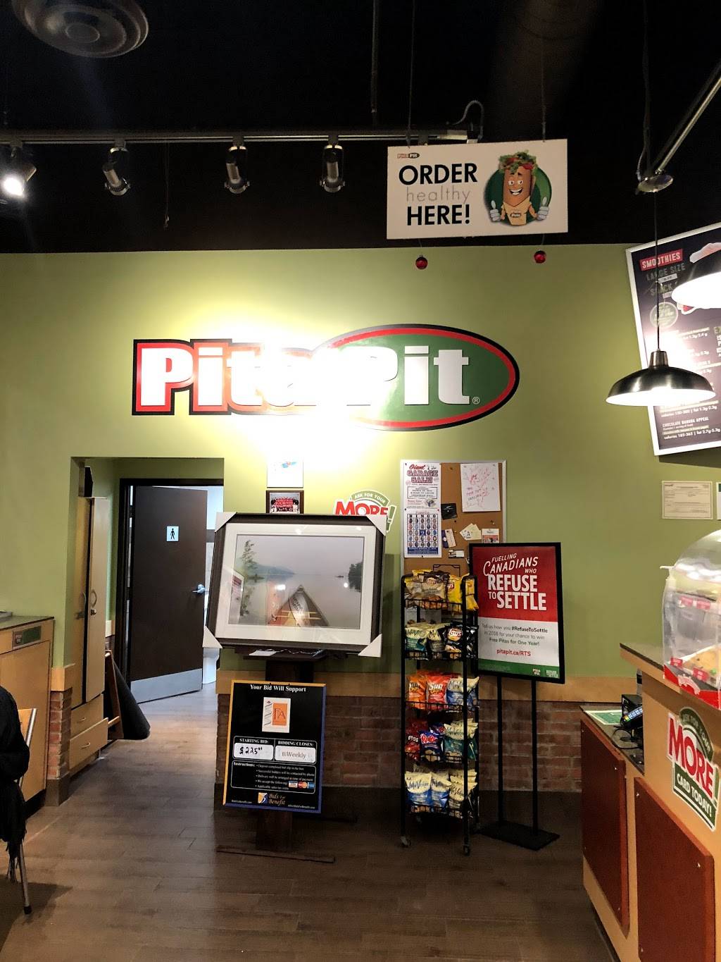 Pita Pit | restaurant | 1250 Brant St, Burlington, ON L7P 1X8, Canada | 9053157482 OR +1 905-315-7482