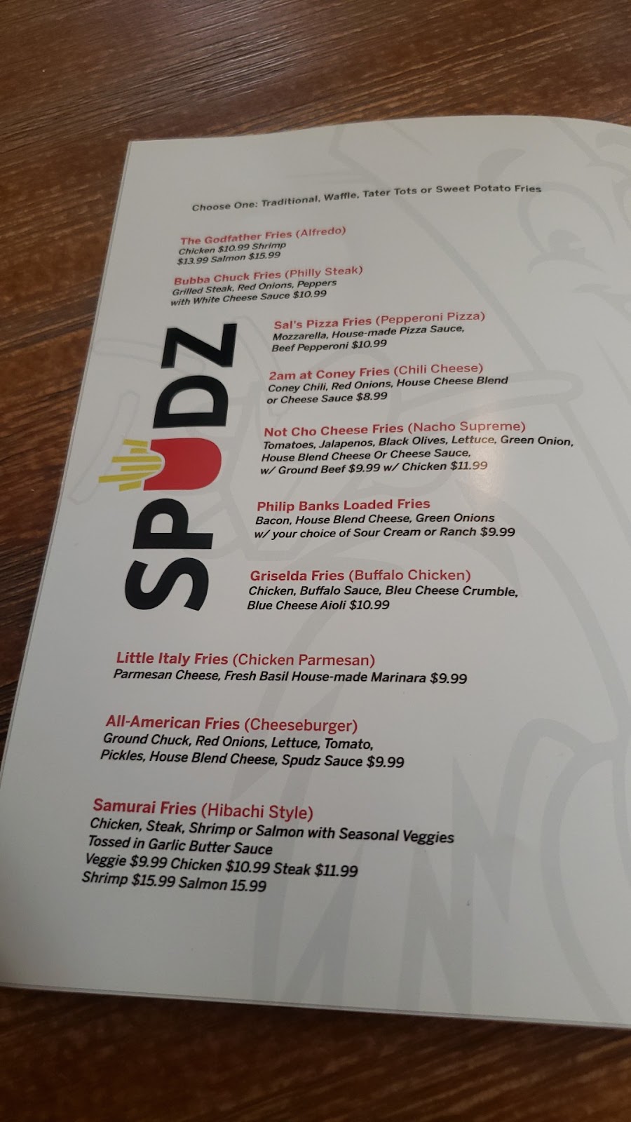 Spudz & Clucks | restaurant | 18456 Grand River Ave, Detroit, MI 48223, USA | 3136466902 OR +1 313-646-6902