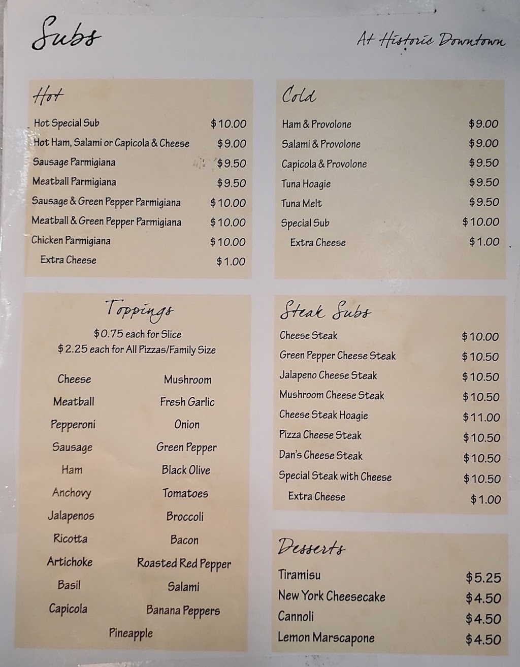 Downtown Pizzeria | restaurant | 1611 Central Ave, Cheyenne, WY 82001, USA | 3076321553 OR +1 307-632-1553