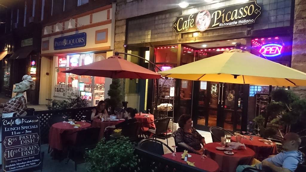 Cafe Picasso | restaurant | 81 Main St #1, Somerville, NJ 08876, USA | 9084298850 OR +1 908-429-8850