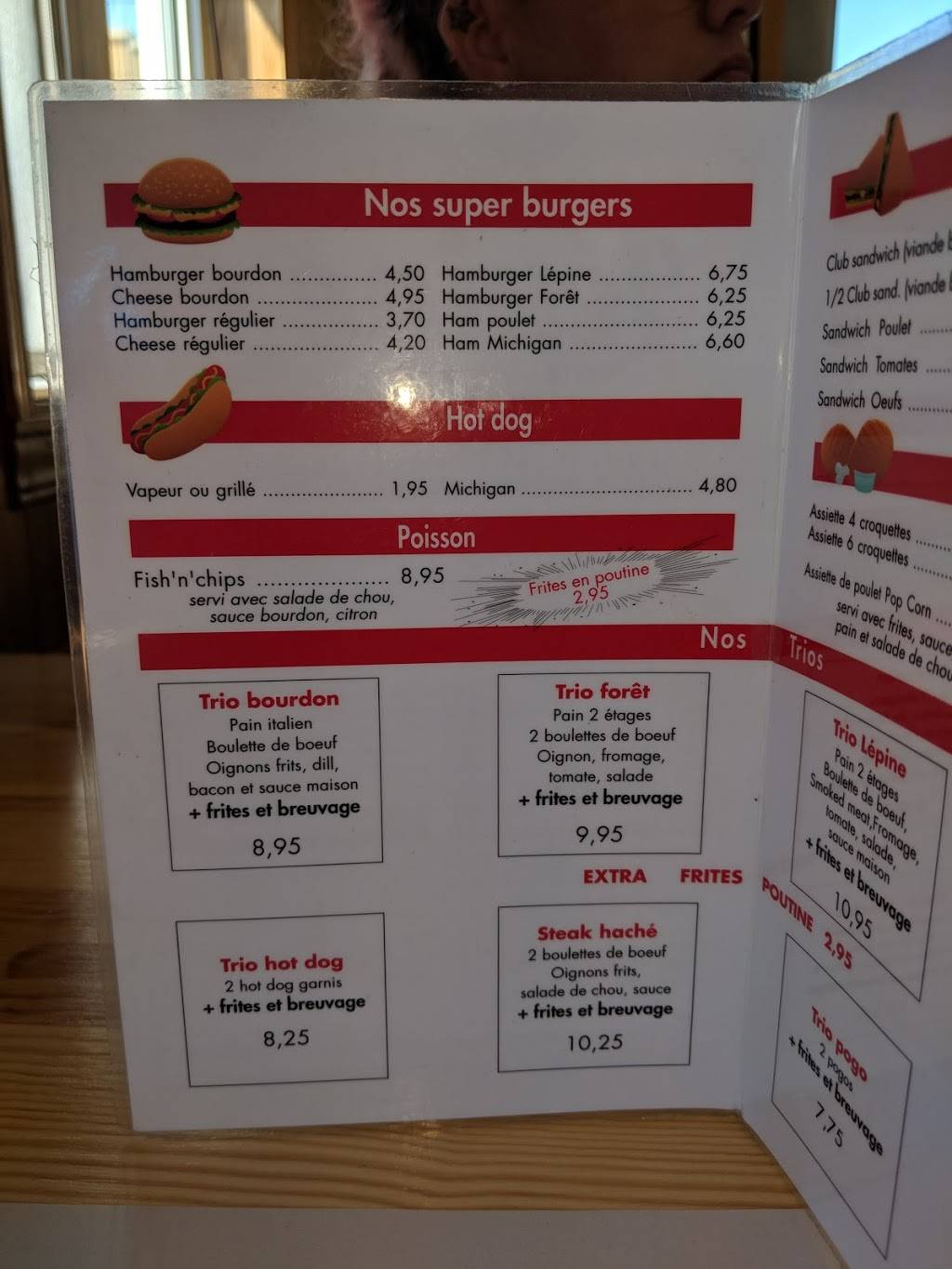 Casse-Croute Lepine | restaurant | 372 Rue Chasles, Mont-Laurier, QC J9L 2T8, Canada | 8196233700 OR +1 819-623-3700