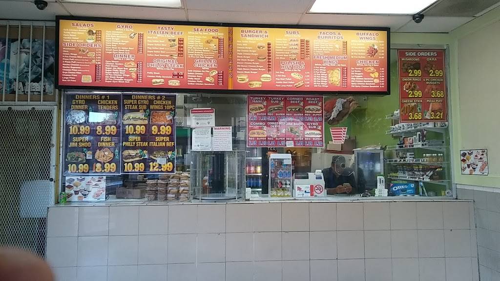 J & B Gyros | meal takeaway | 733 W 79th St, Chicago, IL 60620, USA | 7737235855 OR +1 773-723-5855