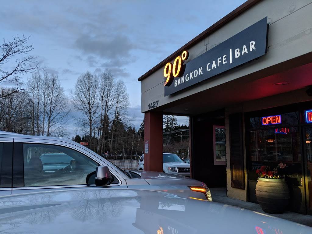 90° Bangkok cafe and bar | restaurant | 1427 228th St SE, Bothell, WA 98021, USA | 4254816800 OR +1 425-481-6800