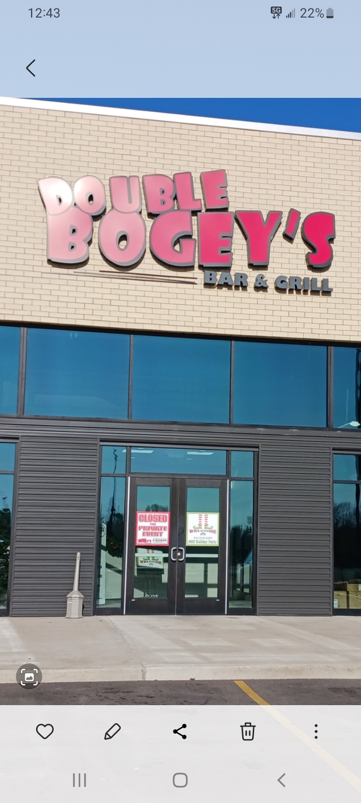 Double Bogey’s Bar & Grill | restaurant | 7401 Market Street, Boardman, OH 44512, USA | 3303022399 OR +1 330-302-2399