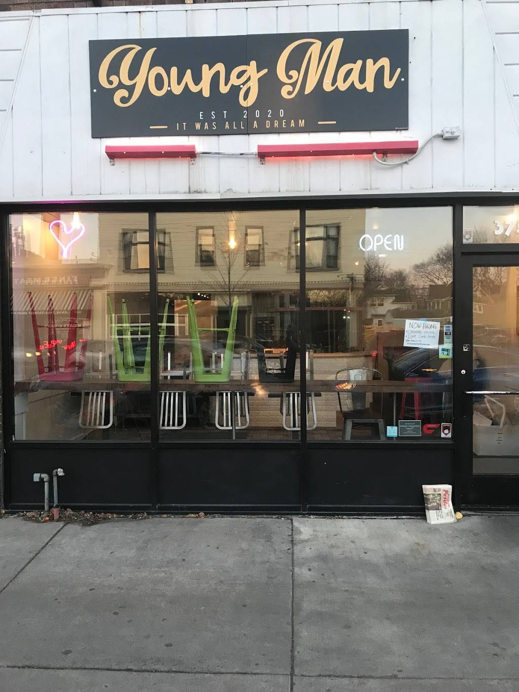 Young Man | restaurant | 3752 Nicollet Ave, Minneapolis, MN 55409, USA | 9294442705 OR +1 929-444-2705