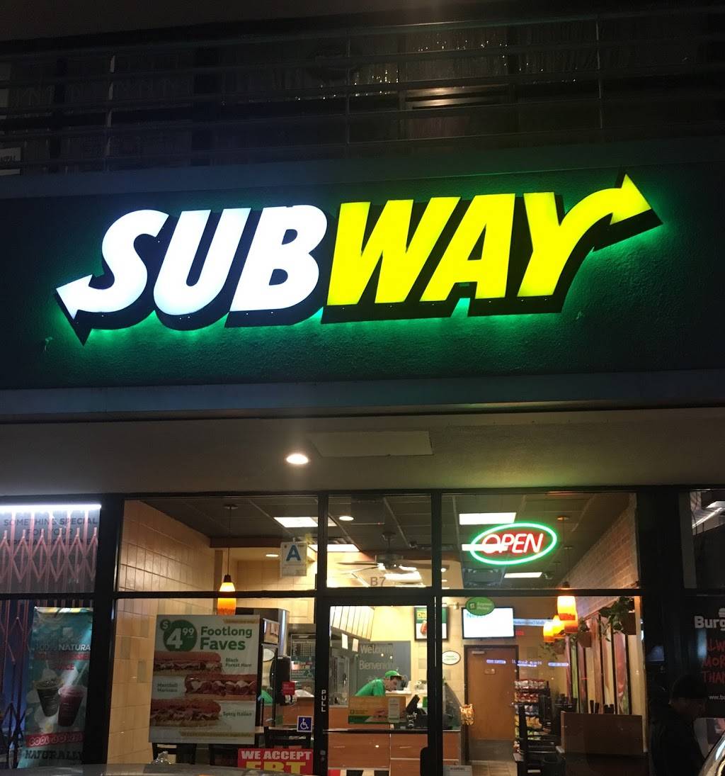Subway Restaurants | restaurant | 3959 Wilshire Blvd B7, Los Angeles, CA 90010, USA | 2133865222 OR +1 213-386-5222