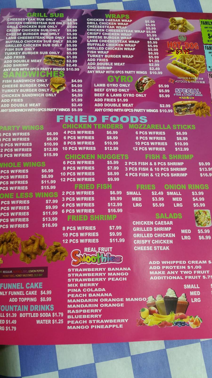 Halal american kitchen cafe | restaurant | 7835 Eastpoint Mall, Baltimore, MD 21224, USA | 4102841580 OR +1 410-284-1580